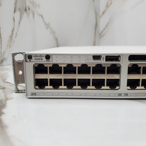 Cisco Catalyst C9300‑48U‑E 48‑Port PoE+ Switch + C9300NM‑8X + Dual 1100W PSU1