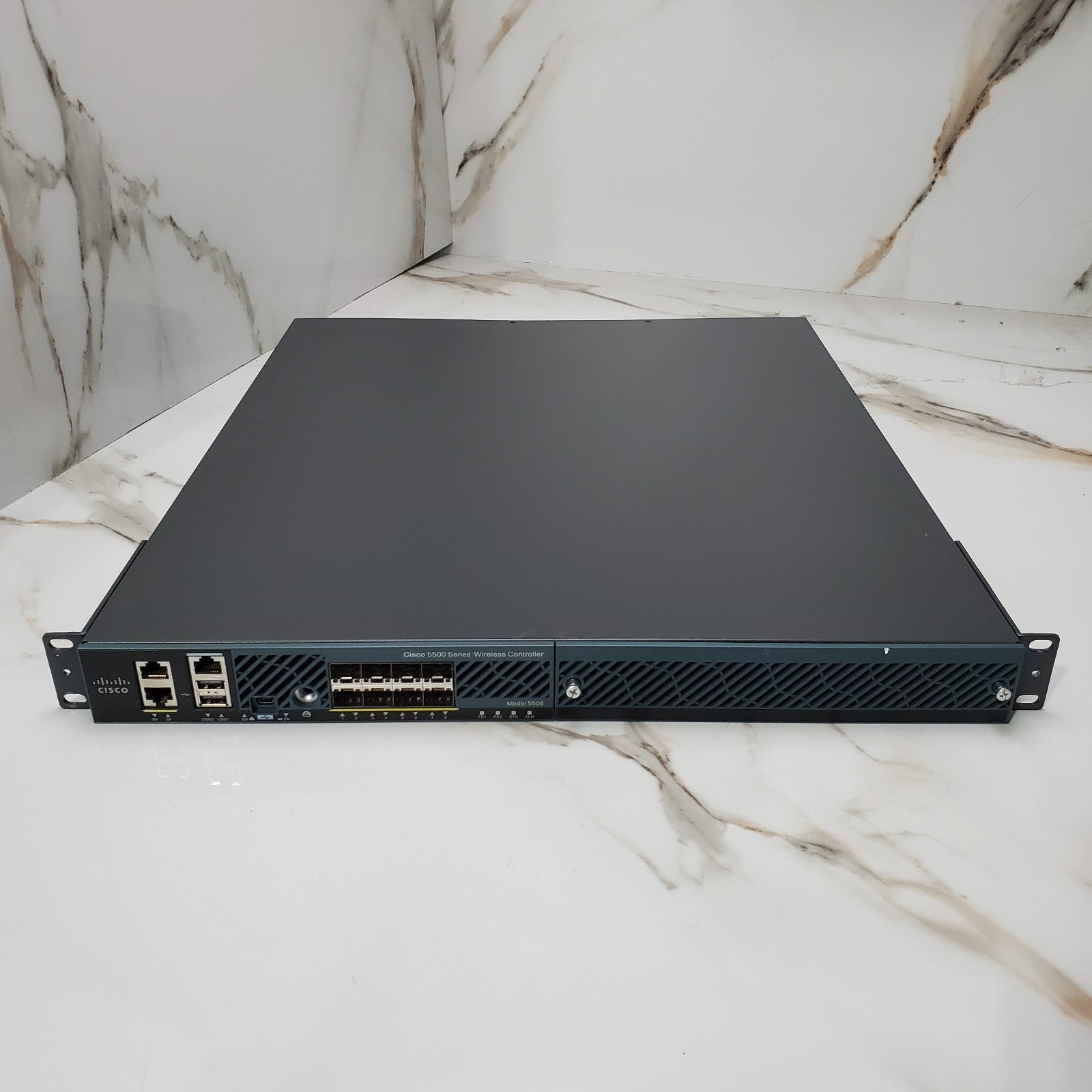 Cisco 5508 AIR-CT5508-K9 8 Port Wireless LAN Controller 2x PSU