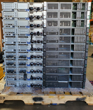 (Lot of 22) HP ProLiant DL380 G9/G10 Chassis W/CPU/PSU *Read Description*0