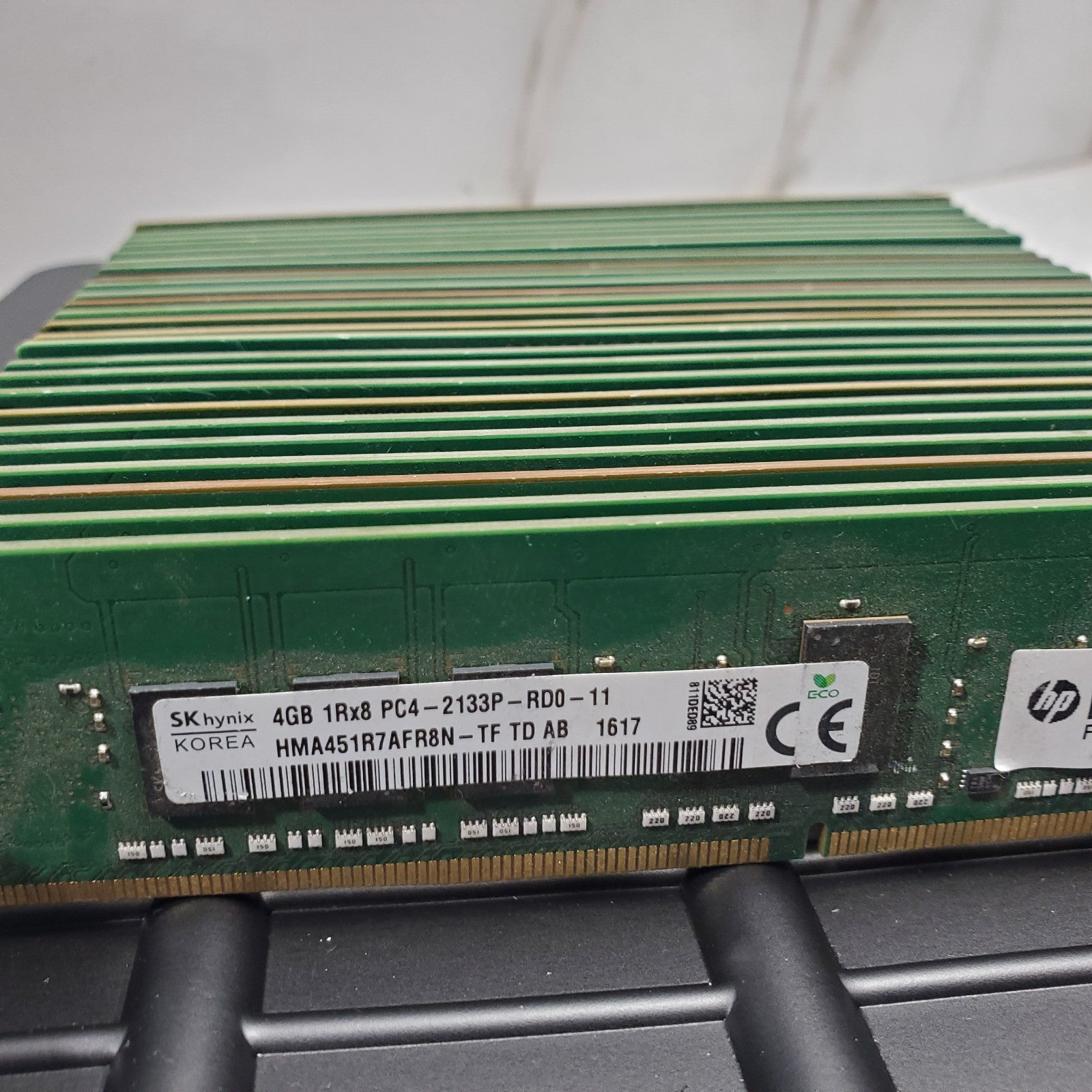 (Lot of 25) 4GB DDR4 Desktop RAM PC4 Mixed Brands/Speeds Tested & Working2