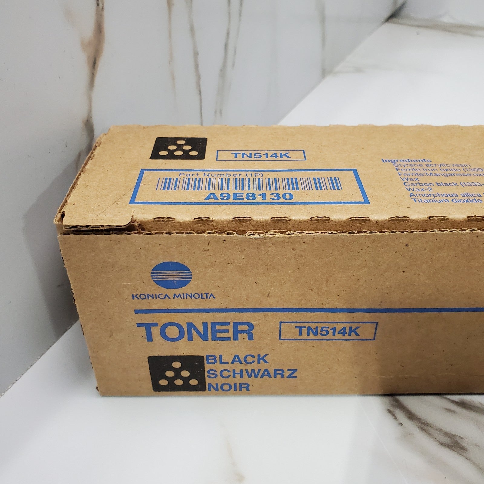 Konica Minolta TN514K A9E8130 Black Toner Cartridge Genuine New Sealed1