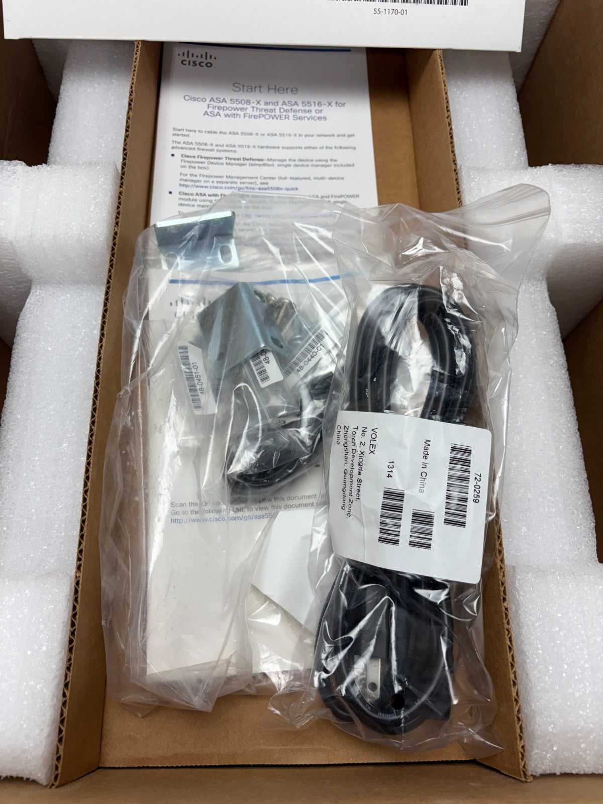 40x ASA5508-K9 CISCO ASA 5508-X Security Appliance with FirePOWER Services4