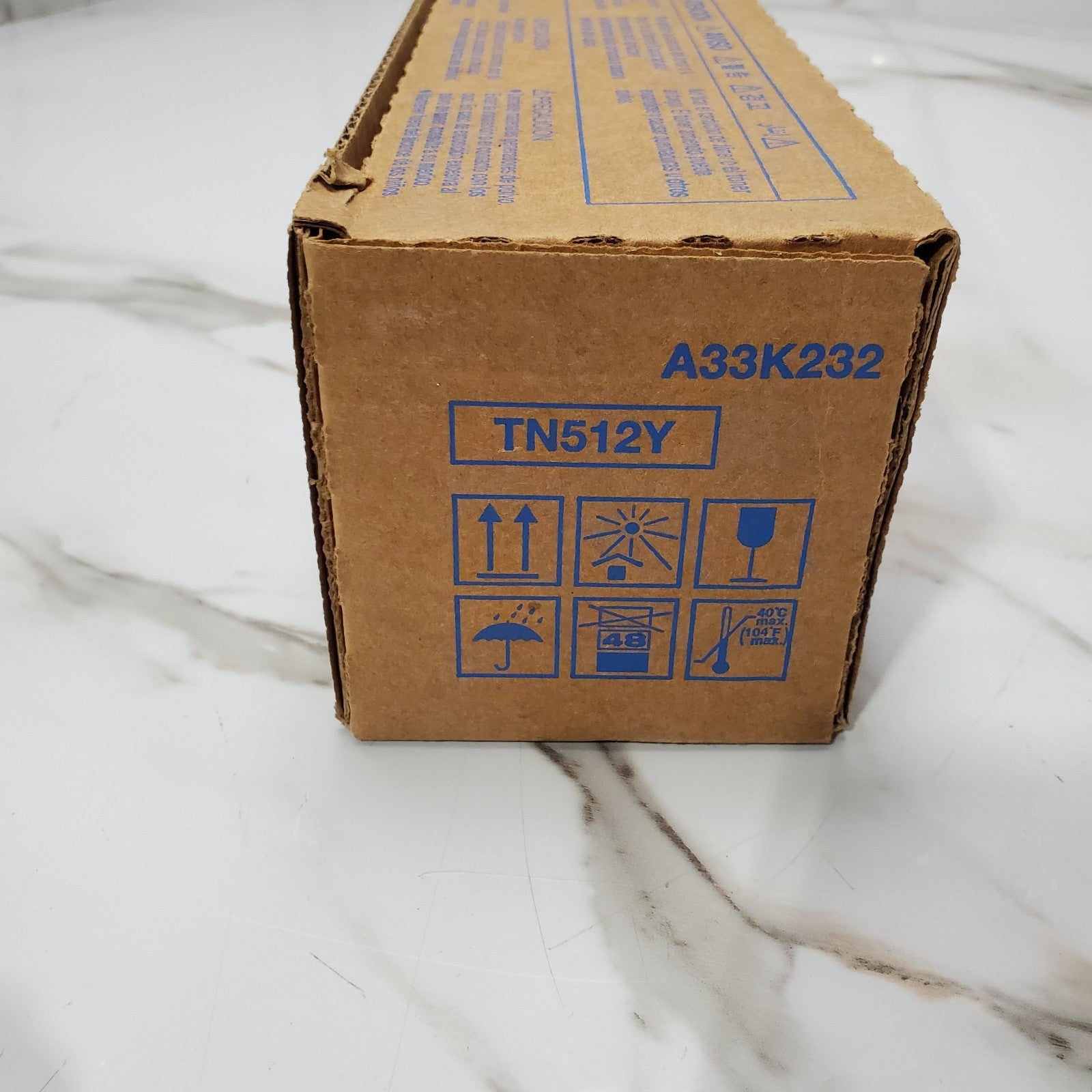 NEW Konica Minolta TN512 Yellow A33K232 Standard Yield Toner  For BizHub C4542