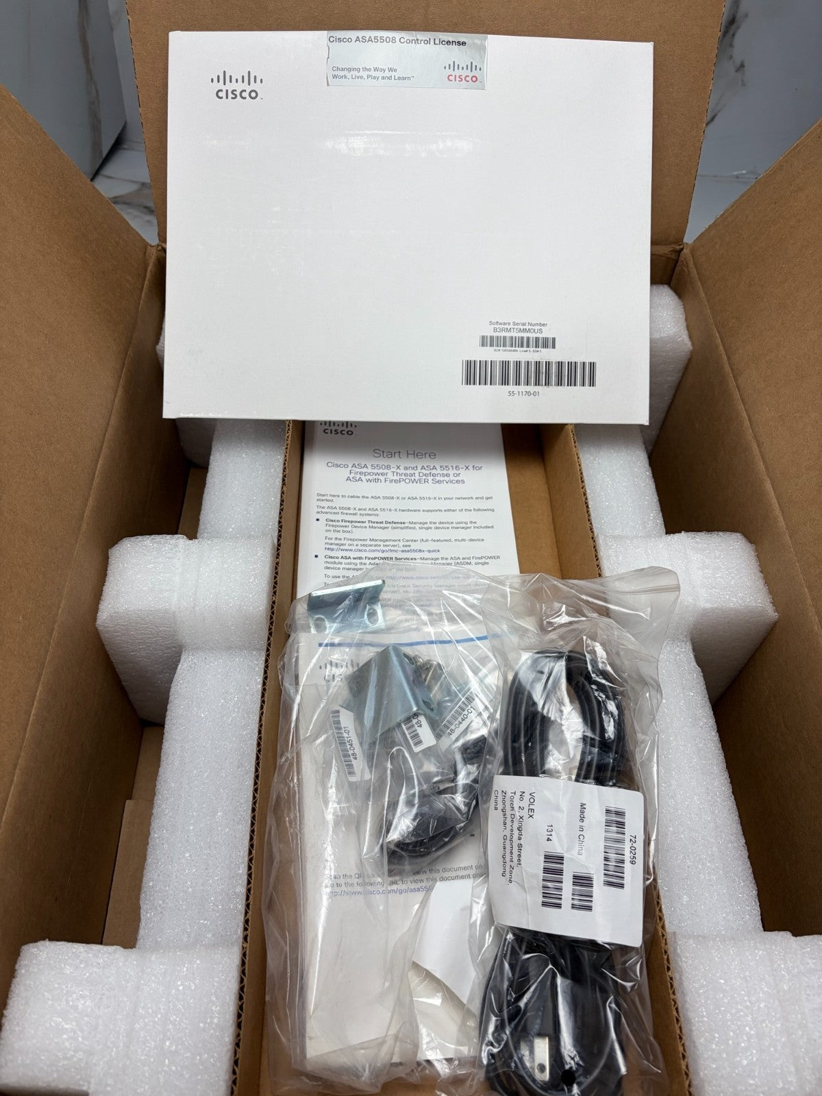 35x ASA5508-K9 CISCO ASA 5508-X Security Appliance with FirePOWER Services2