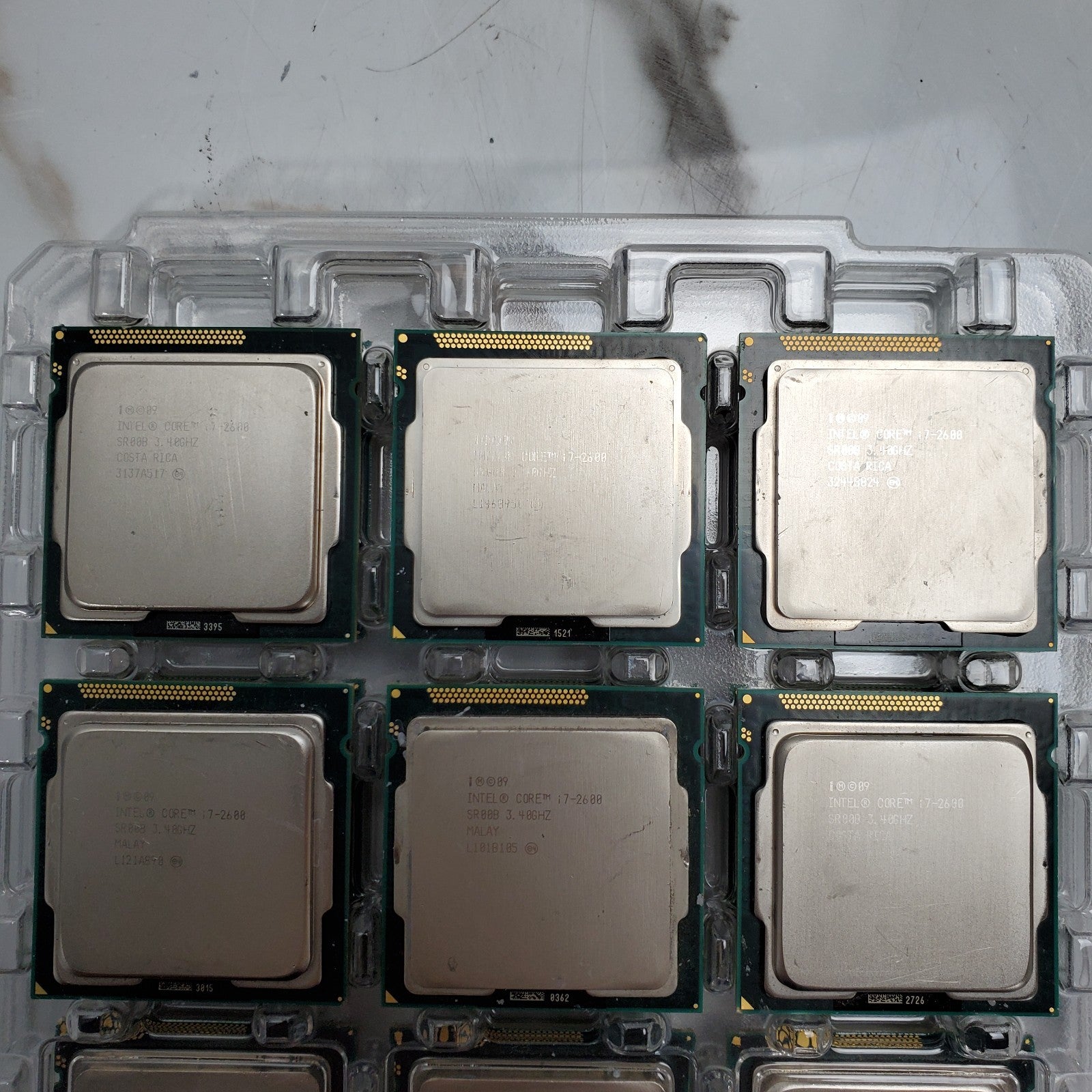(Lot of 38) Intel Core i5 & i7 2nd Generation CPUs – Mixed Models - Working Pull5