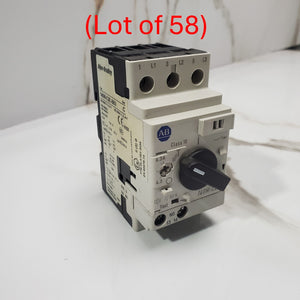 (Lot of 58) ALLEN BRADLEY 140MC2EB63 SERIES C CIRCUIT BREAKER0