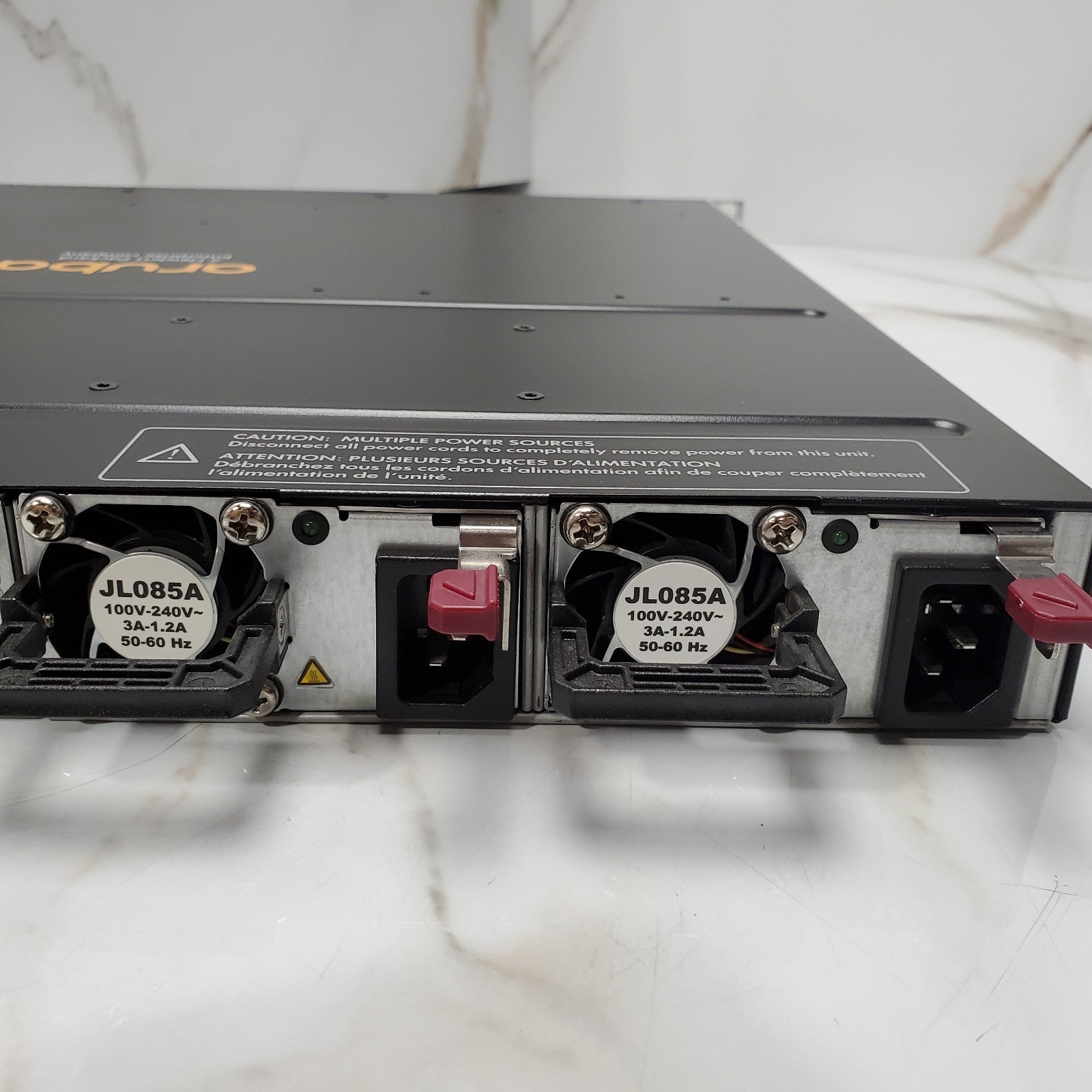 JL075A HP HPE Aruba 3810M 16Ports SFP+ Switch JL084A Stacking Mod 2x JL085A8