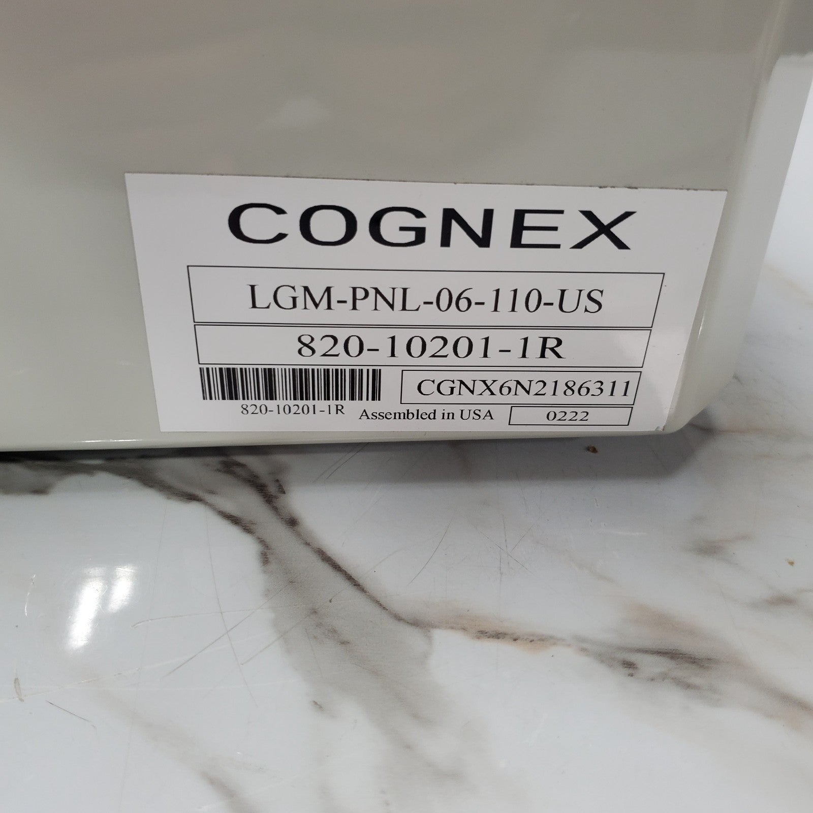 Cognex LGM-PNL-06-110-US 820-10201-1R 6 Cam I/O Power Box Shipping Tunnel13