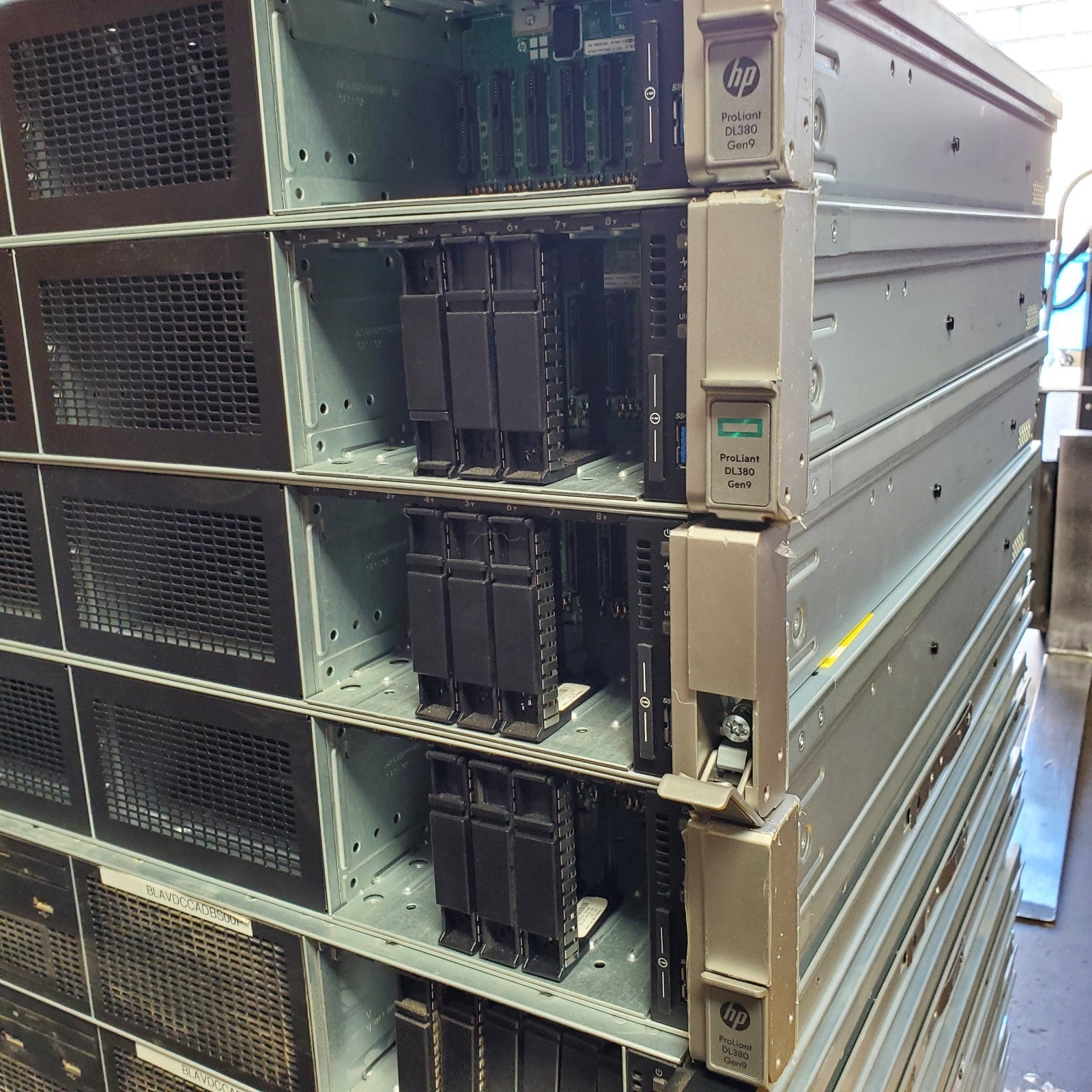 (Lot of 22) HP ProLiant DL380 G9/G10 Chassis W/CPU/PSU *Read Description*12