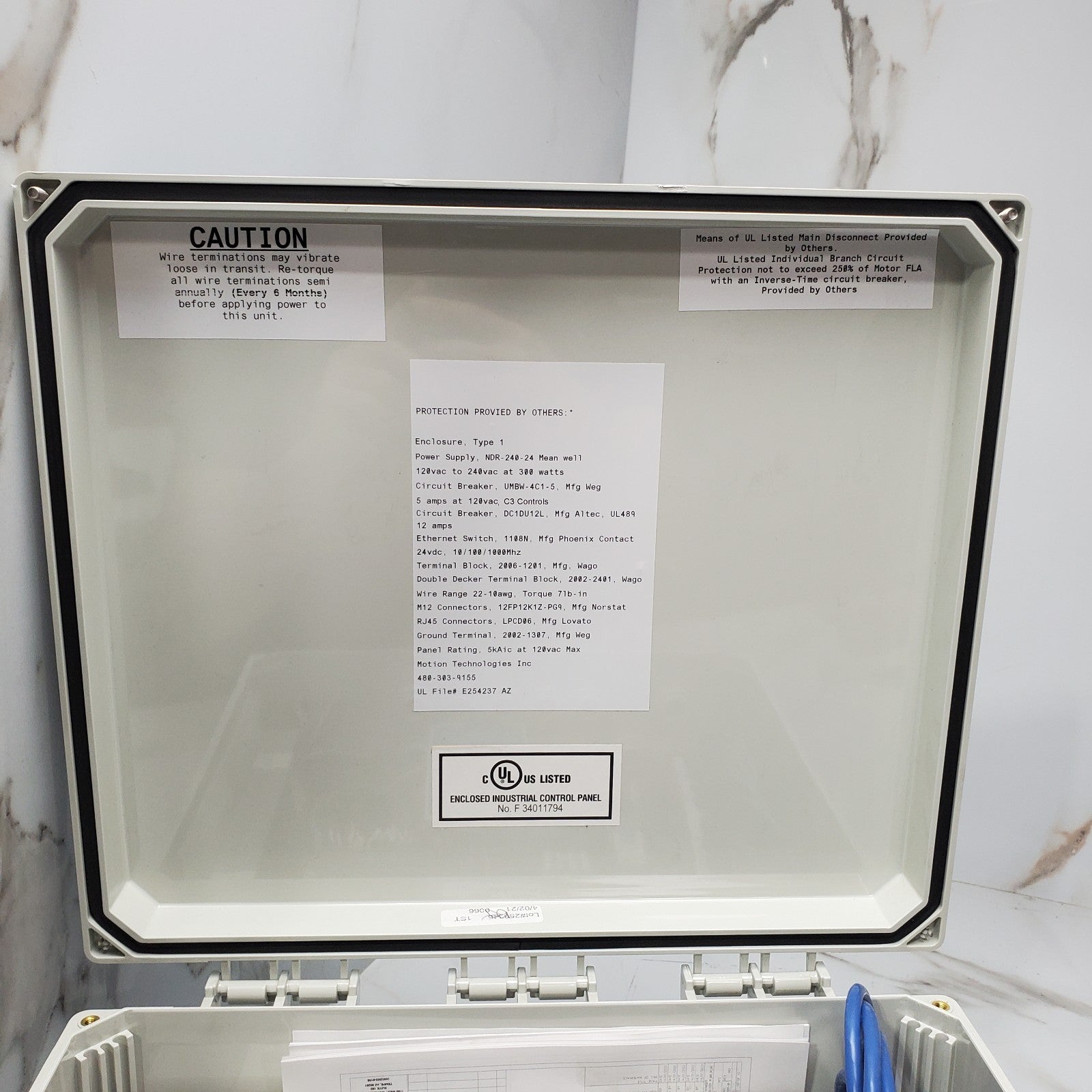 Cognex LGM-PNL-06-110-US 820-10201-1R 6 Cam I/O Power Box Shipping Tunnel1