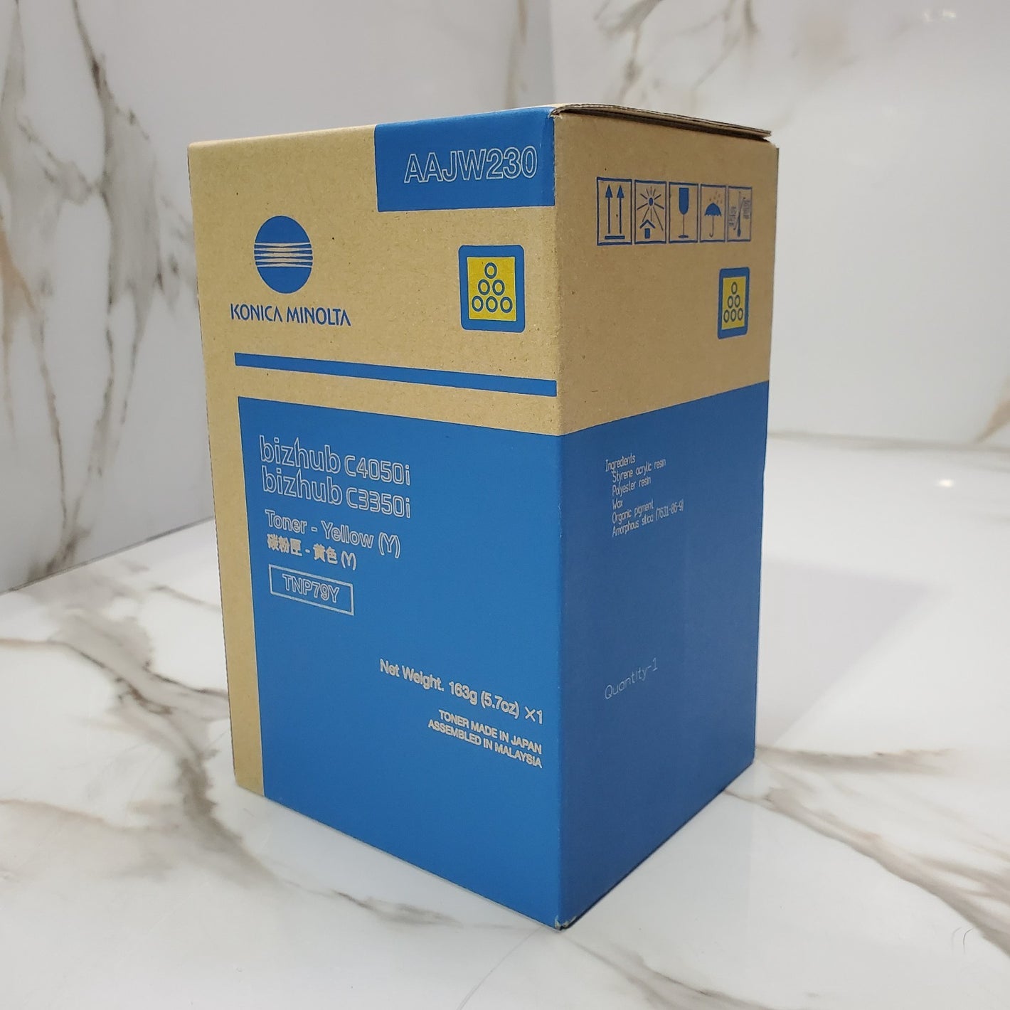 Konica Minolta TNP79Y AAJW230 YELLOW Toner Cartridge NEW0