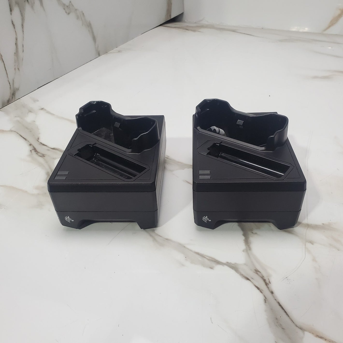 (Lot of 2) Zebra WT6300 Single Slot USB Cradle Spare Battery Slot CRDNGWT1S1BU0