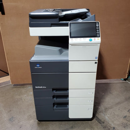 Konica Minolta bizhub 554e Copier Printer Scanner Low 760K Meter0
