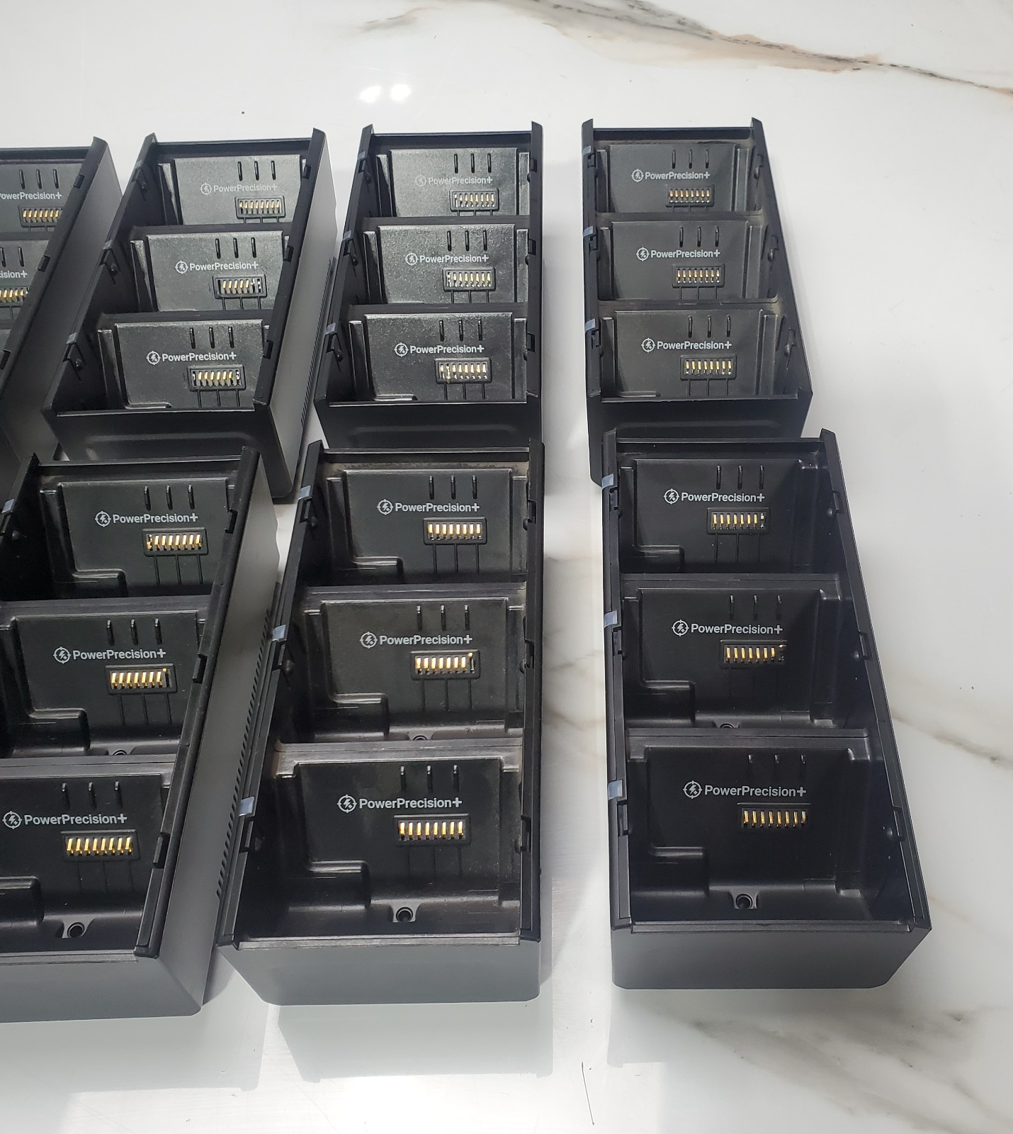 (Lot of 10) Zebra P1090784 3Slot Battery Charger Compatible with QLN and ZQ3