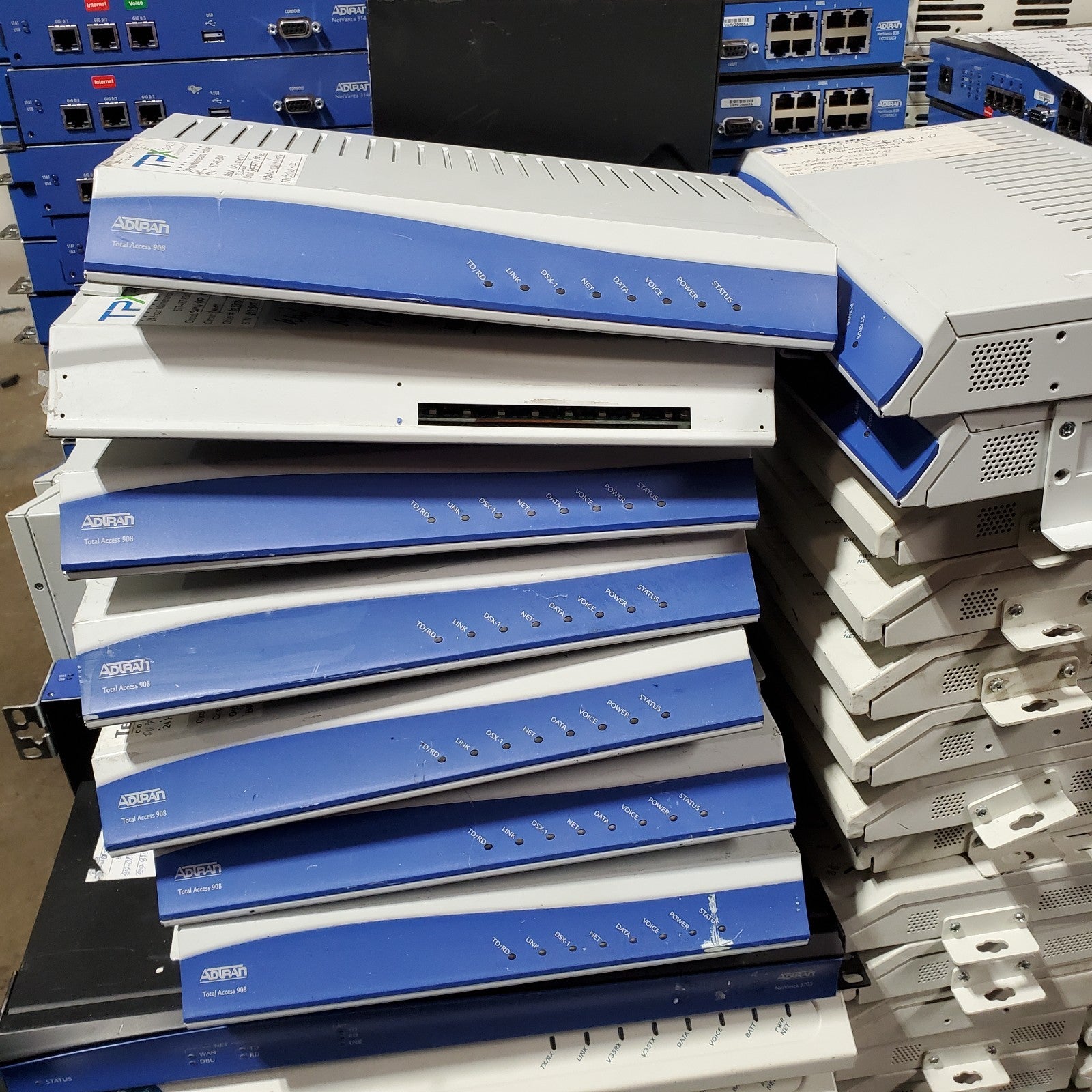 (Lot of 245) Adtran Total Access & Netvanta  *FOR PARTS | READ*17