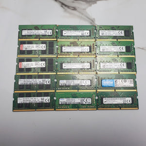 (BULK LOT OF 15) UNITS of 8GB DDR4 Laptop RAM SAMSUNG, HYNIX etc. SODIMM0