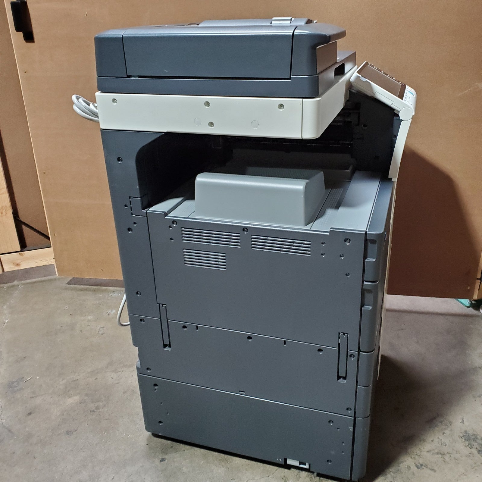 Konica Minolta bizhub 554e Copier Printer Scanner Low 760K Meter6