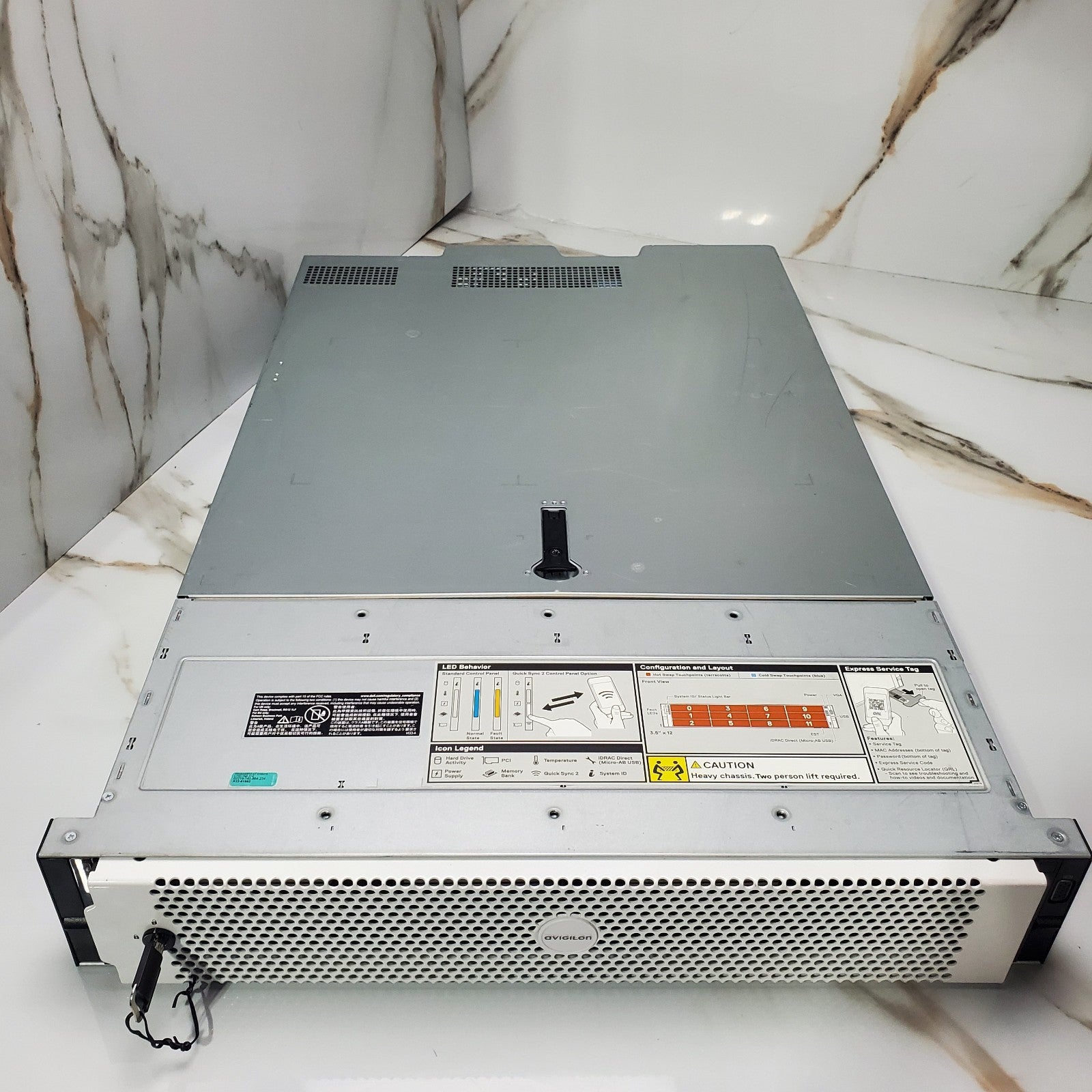 Avigilon NVR5STD 64TB Network Video Recorder Xeon Silver 4309Y | 16GB | T10001