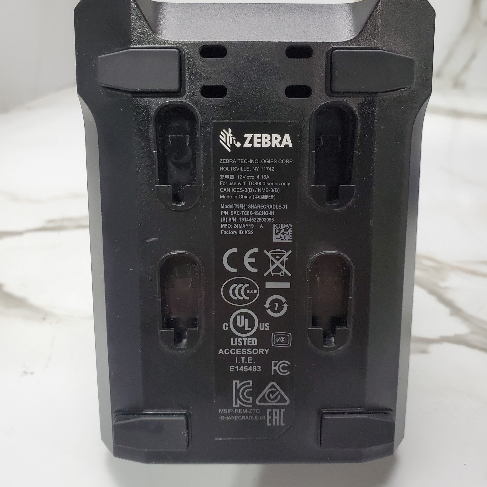 (Lot of 6) Zebra TC8000 Battery Charger 4 Slot SACTC8X4SCHG01 *No Charger*5