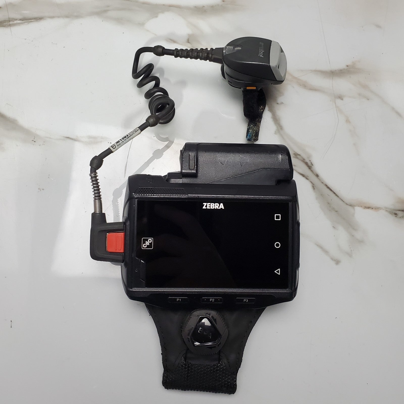 Zebra WT6000 WT60A0TX2NEUS Mobile Computer w Battery | Wrist Mount | Scanner0