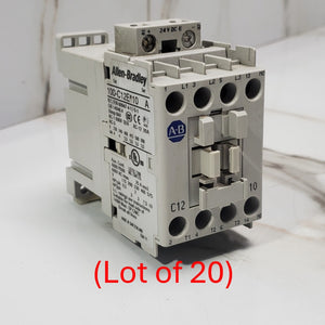 (Lot of 20) Allen Bradley 100C12E*10 Contactor Series A0