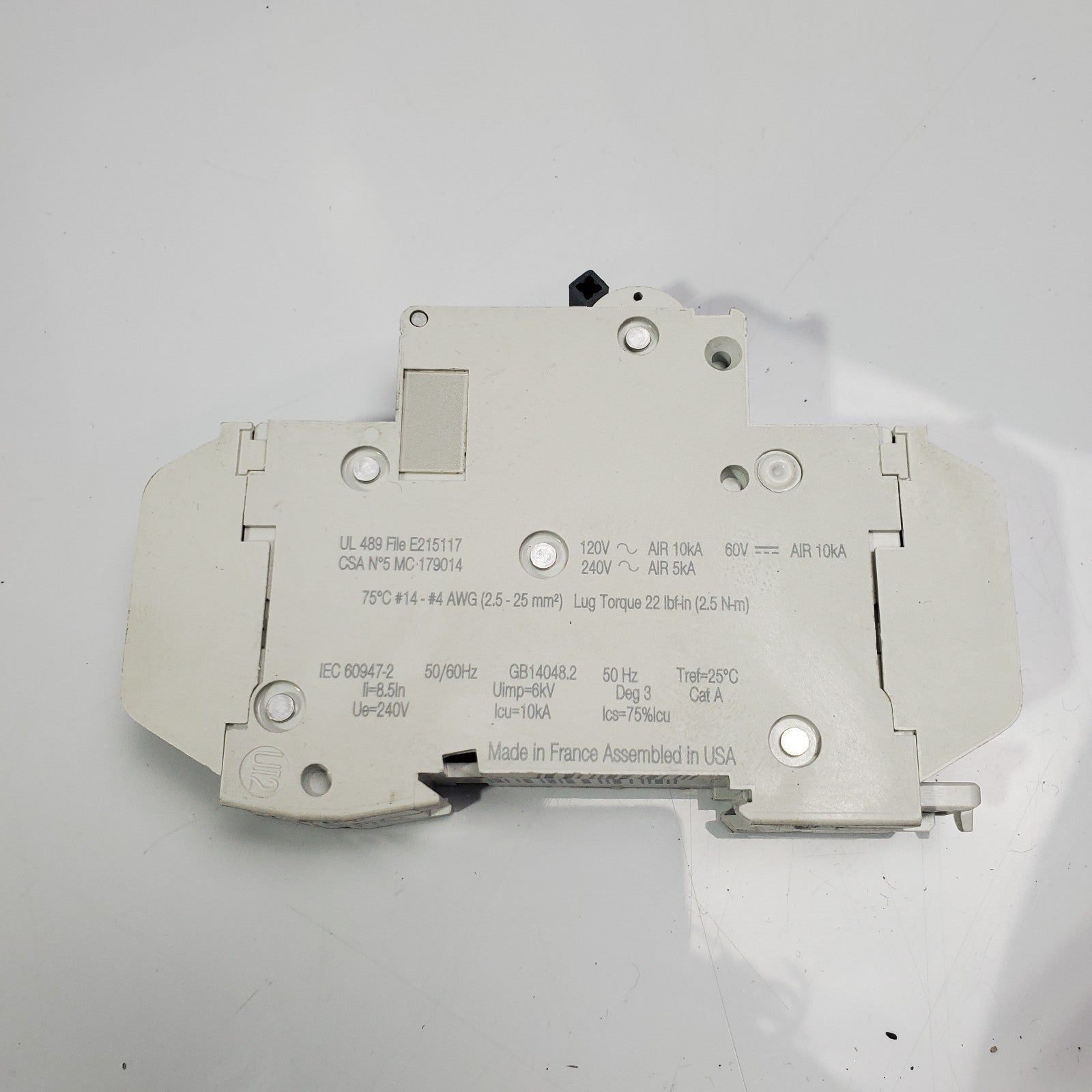 (lot of 58) Schneider Electric 60110 Circuit Breaker Multi 9 C60 10A 240V 1Pole2