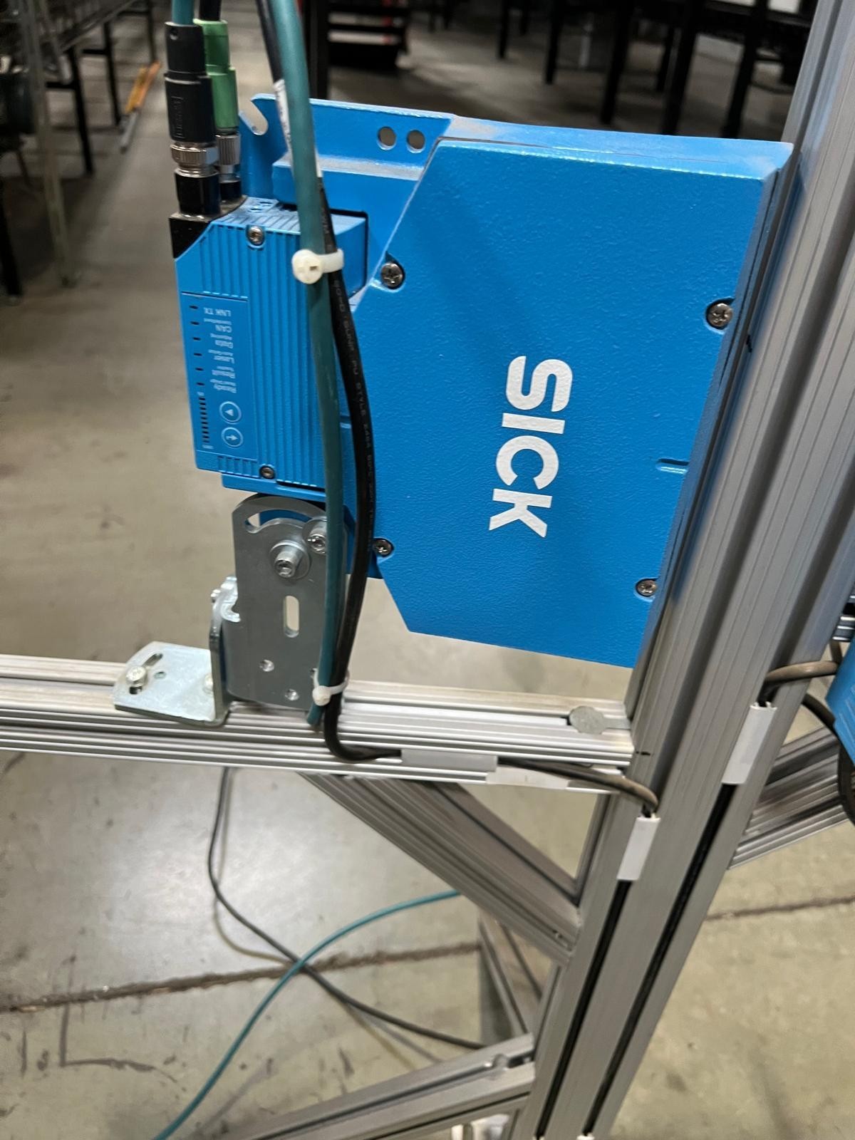 12 SICK CLV6300120 Barcode Systems w/ CDM4200102 & WL183P4303