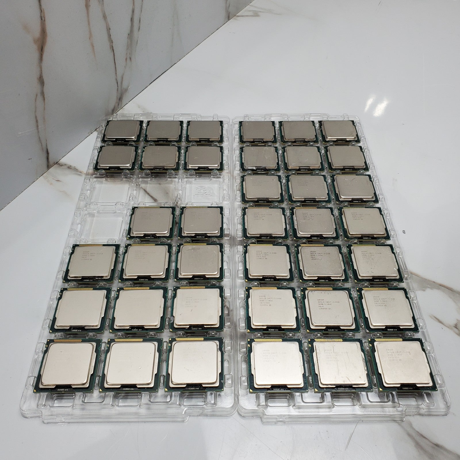 (Lot of 38) Intel Core i5 & i7 2nd Generation CPUs – Mixed Models - Working Pull0