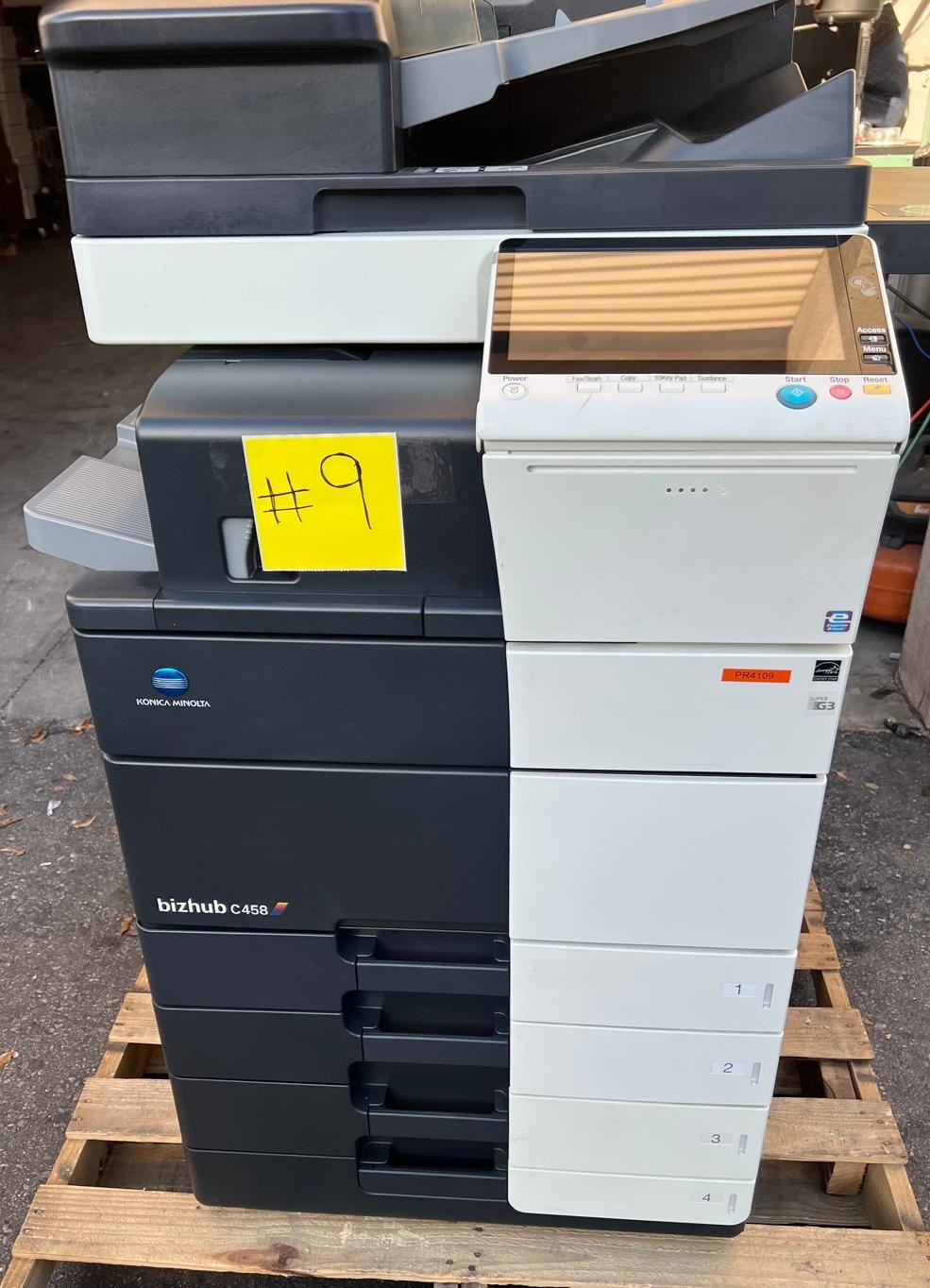 Konica Minolta bizhub C458 Color Copier/Printer/Scanner Low Meter 23K | 20190