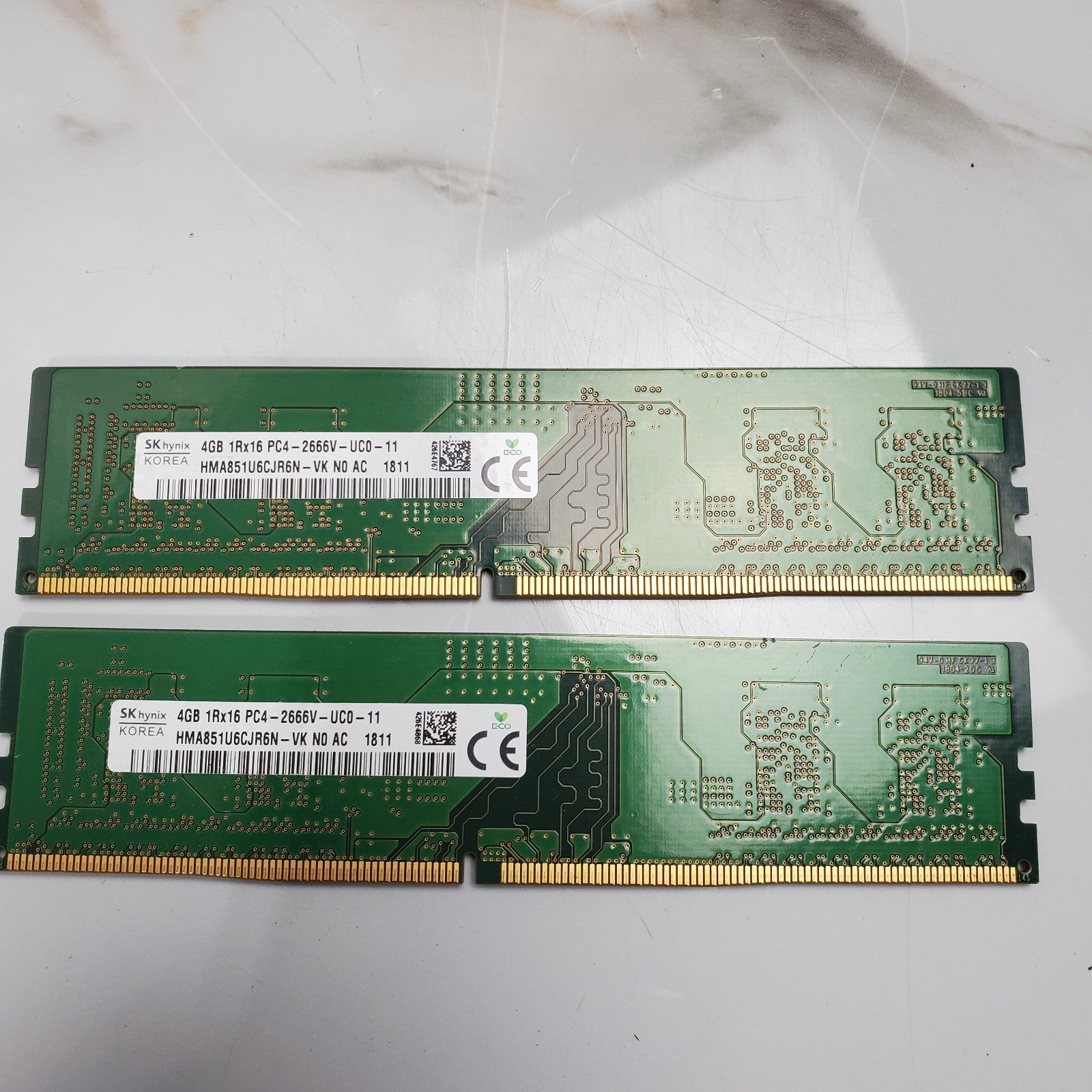 (LOT OF 28) MIXED MAJOR BRAND 4GB DDR4 Memory RAM/Mix Speed*READ*8