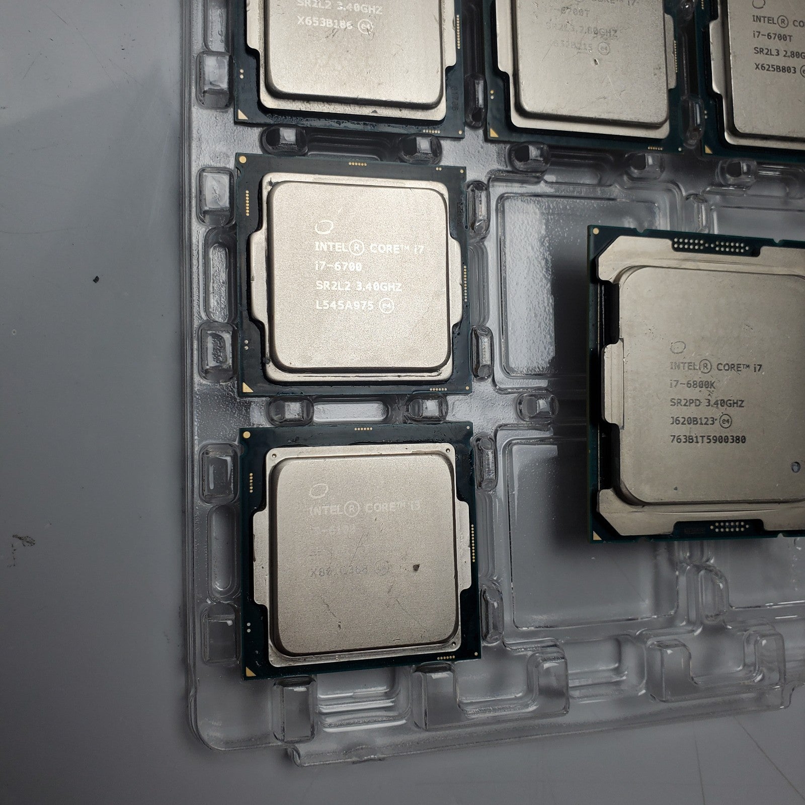 (Lot of 39) Intel 6th Gen Core i3 i5 i7 Desktop CPUs – Mixed Processor Lot *READ7