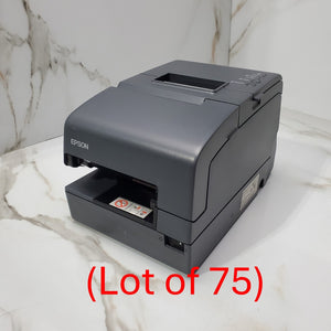 (Lot of 75) EPSON TMH6000IV POS THERMAL RECEIPT PRINTER M253A NO Power Supply0