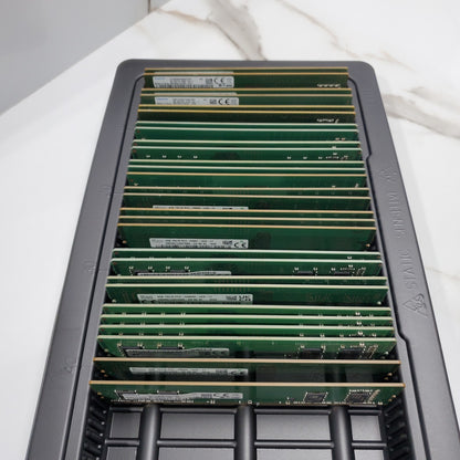 (LOT OF 28) MIXED MAJOR BRAND 4GB DDR4 Memory RAM/Mix Speed*READ*0