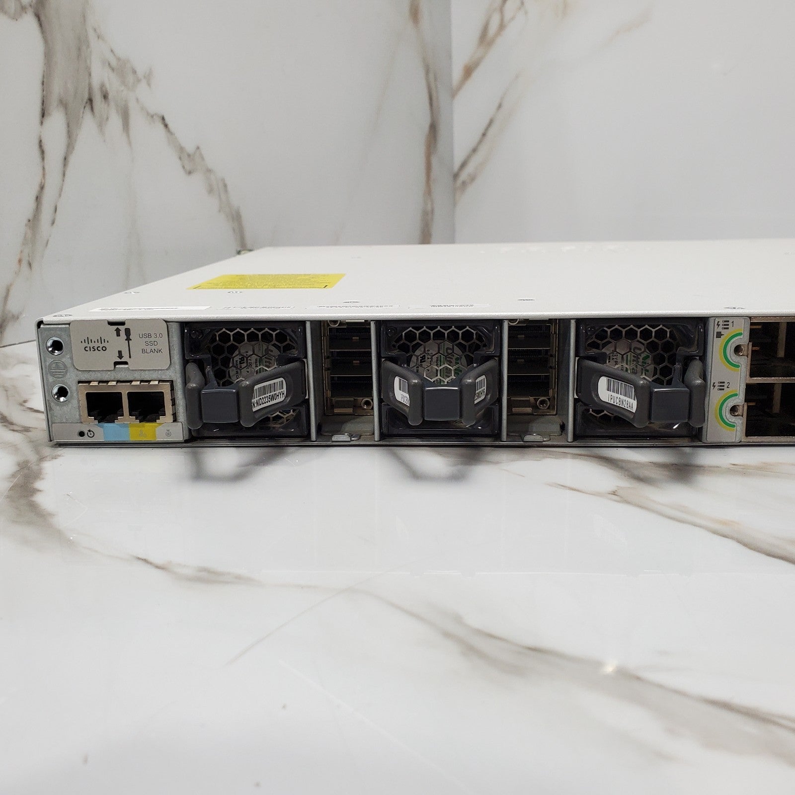 Cisco Catalyst C9300‑48U‑E 48‑Port PoE+ Switch + C9300NM‑8X + Dual 1100W PSU7