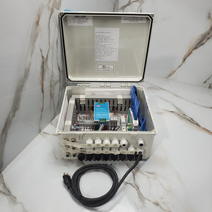 Cognex LGM-PNL-06-110-US 820-10201-1R 6 Cam I/O Power Box Shipping Tunnel0