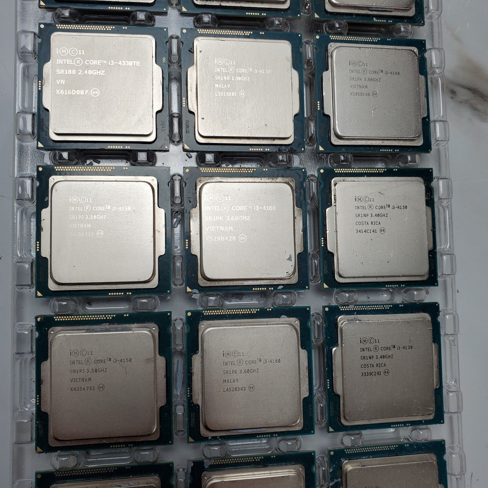 (Lot of 118) Intel 4th Gen Core i3 i5 i7 Desktop CPUs – Mixed Processor Lot READ7