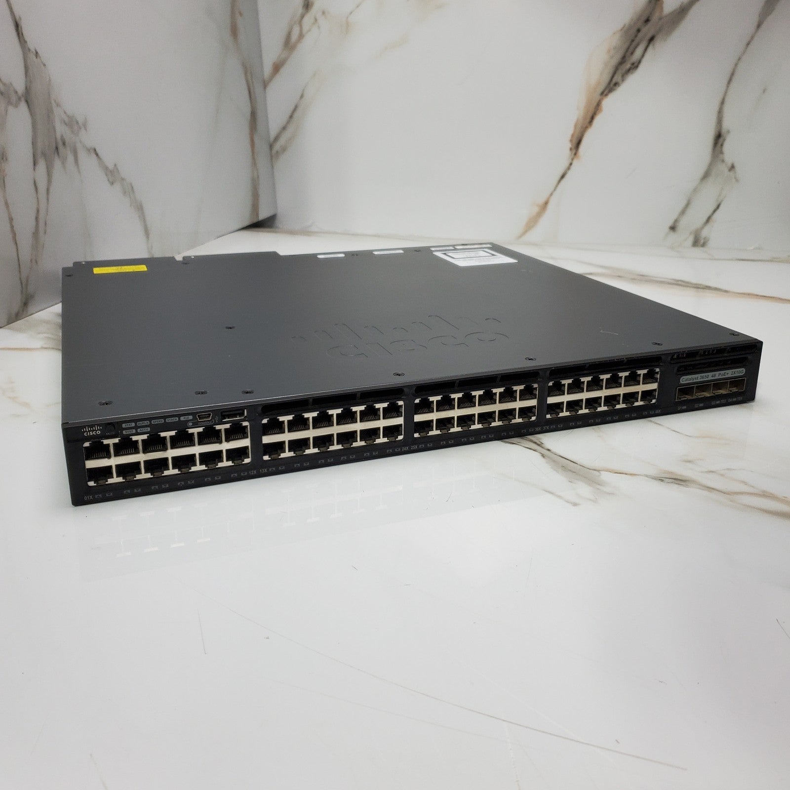 (Lot of 6) Cisco WSC365048FWDS 48 Port FPoE 2X10G Gigabit Switch1