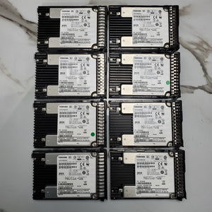 (Lot of 8) Toshiba SSD PX05SRB384 3.84TB SAS 12Gbps 2.5" Server *Read Desc*0