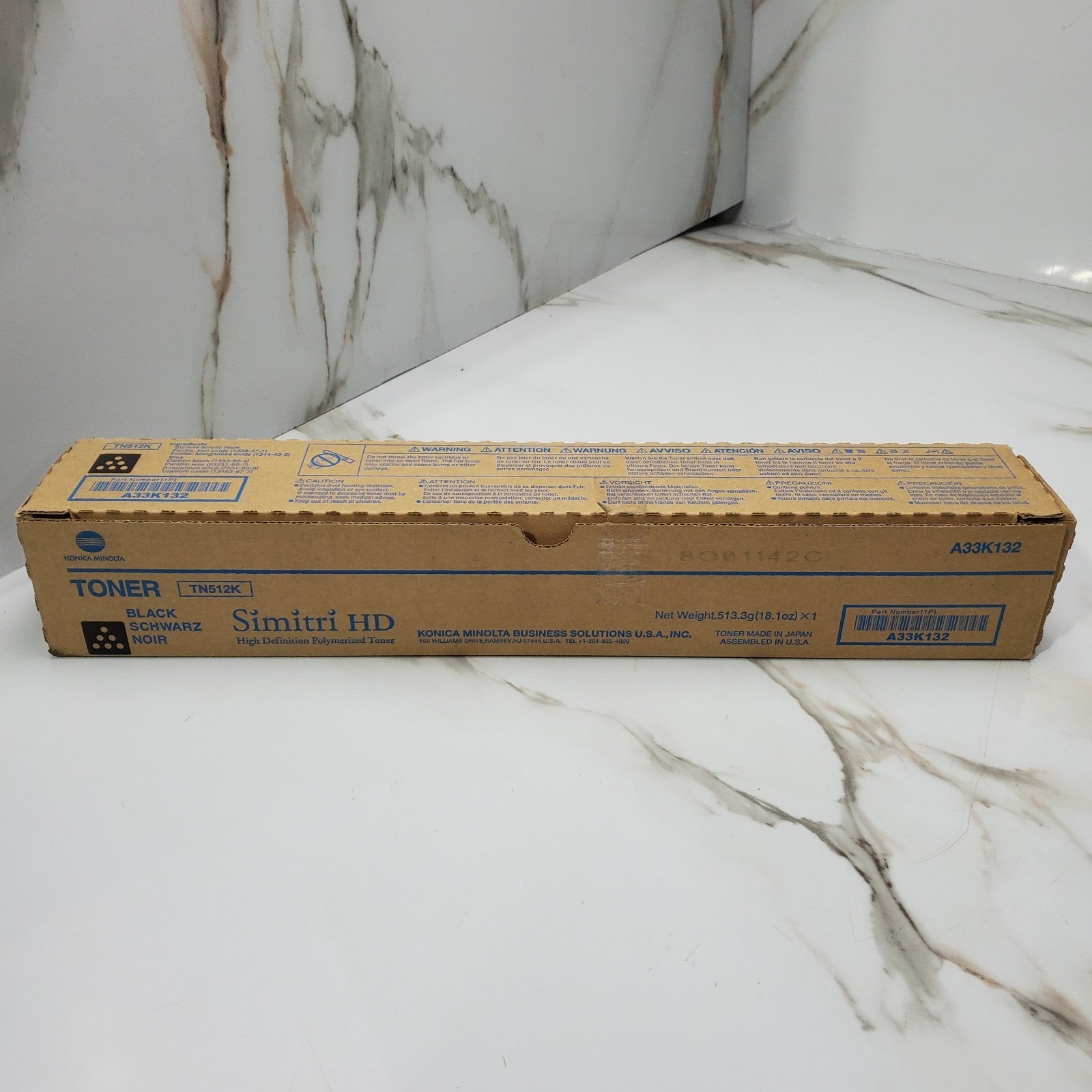 Konica Minolta TN512K Black A33K132 Toner0