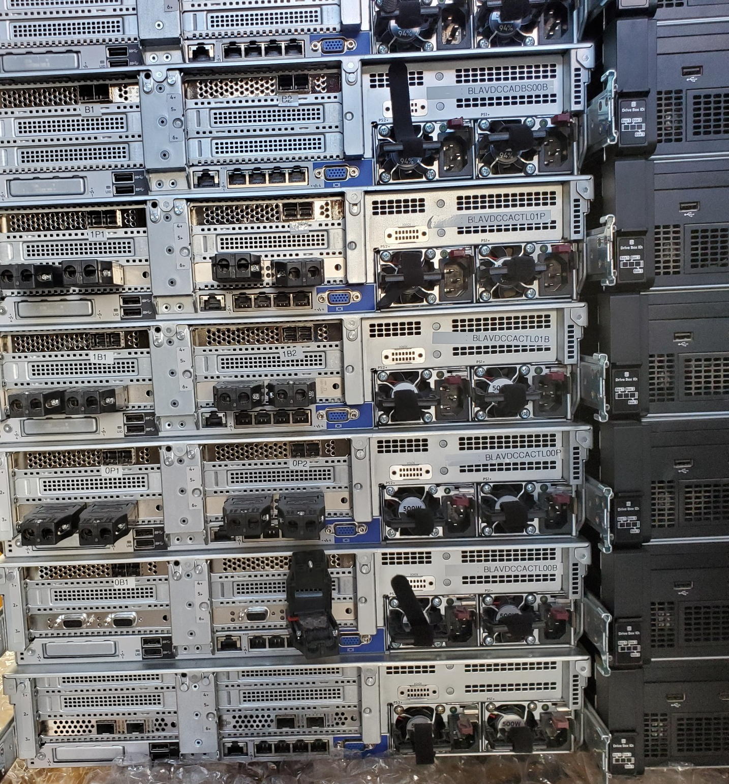 (Lot of 22) HP ProLiant DL380 G9/G10 Chassis W/CPU/PSU *Read Description*4