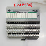 (Lot of 34) Allen Bradley Flex I/O DC Output module 1794OB160