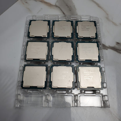 (Lot of 9) Intel 9th Gen Core i3 i5 i7 Desktop Processors – Mixed Lot - Read0