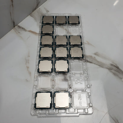 (Lot of 14) Intel 8th Gen Core i3 i5 i7 Desktop CPUs – Mixed Processor Lot *READ0