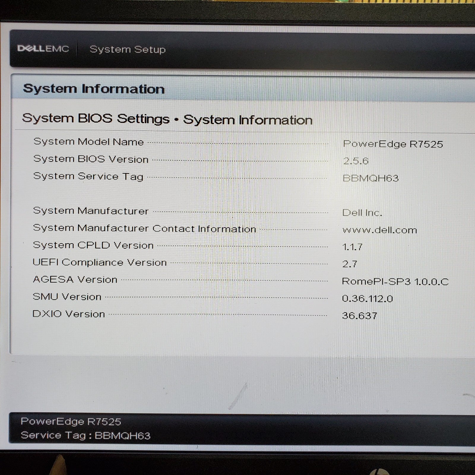 Dell EMC PowerEdge R7525 Dual AMD EPYC 7262 2.5" 24Bay Server *No RAM/Drives*16