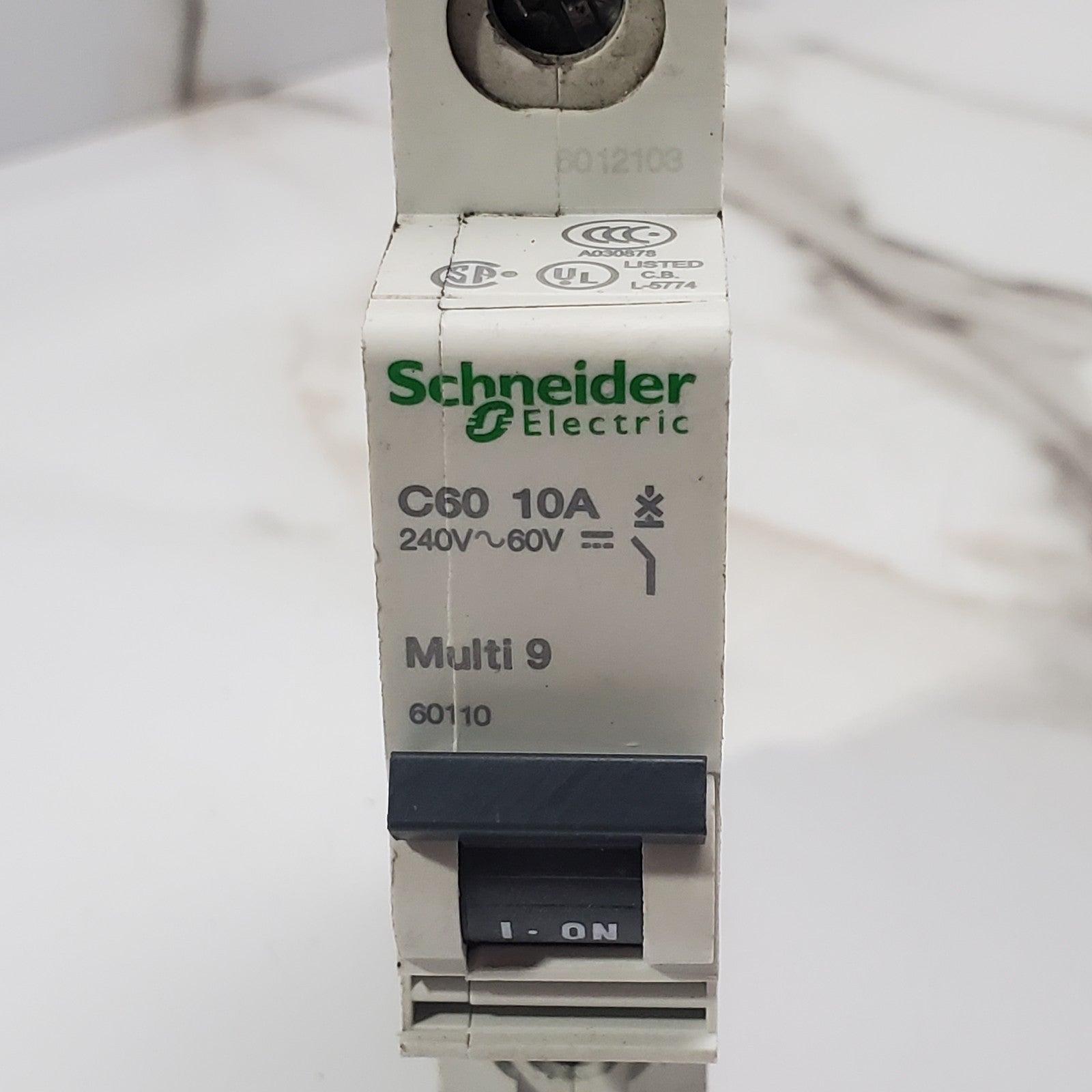 (lot of 58) Schneider Electric 60110 Circuit Breaker Multi 9 C60 10A 240V 1Pole1