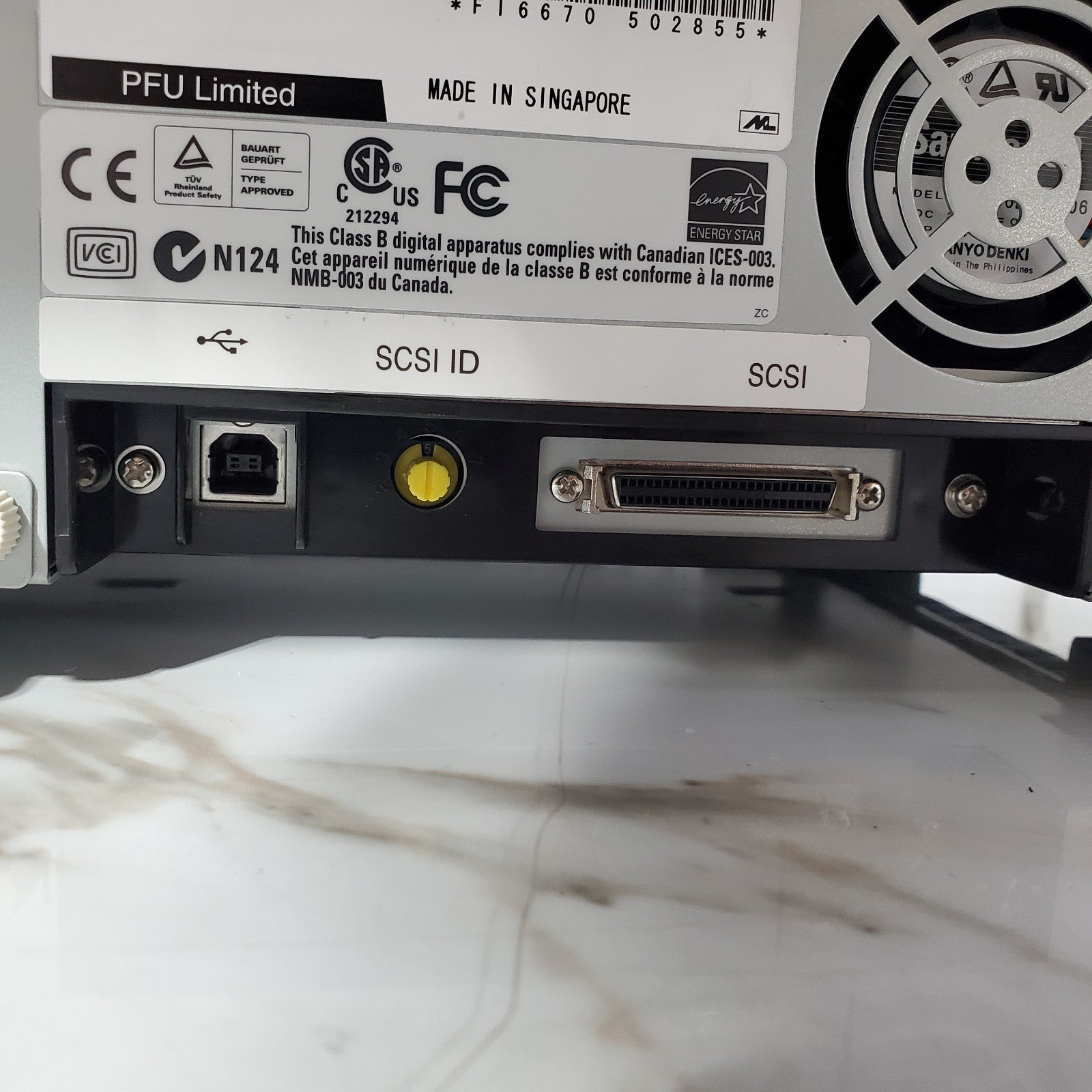 Fujitsu Fi6670 / PA03576B505 High Speed ADF Duplex Document Scanner *READ*12