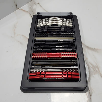 (Lot of 25) Mixed DDR4 Desktop RAM 4GB/8GB/16GB Mixed Speeds/Brands *READ*0