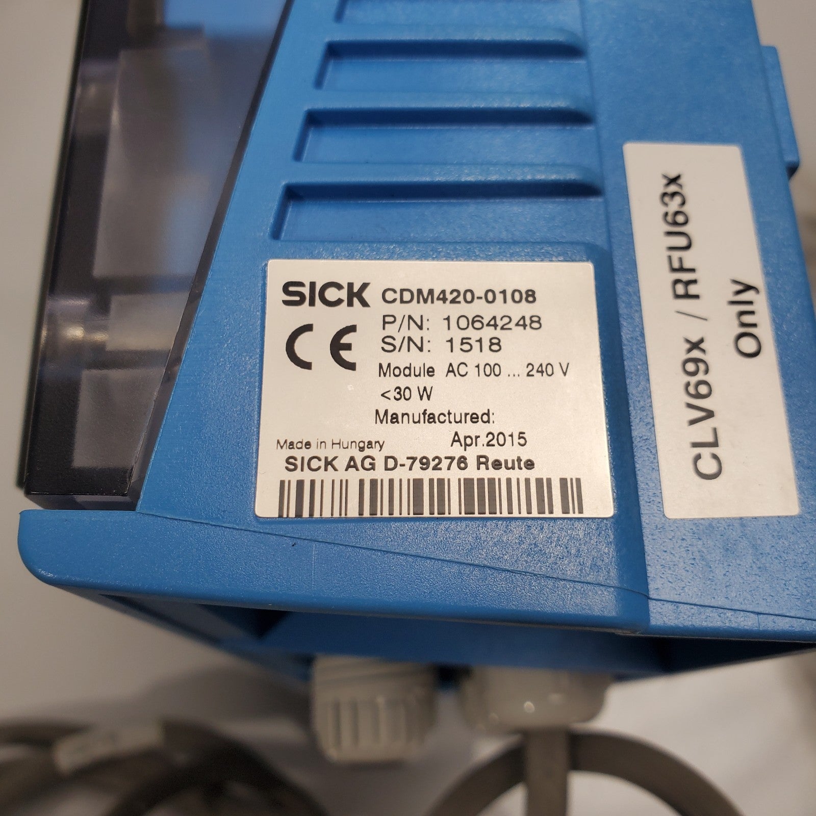 SICK CDM420-0108 Interface Connection Module OEM Genuine Part4