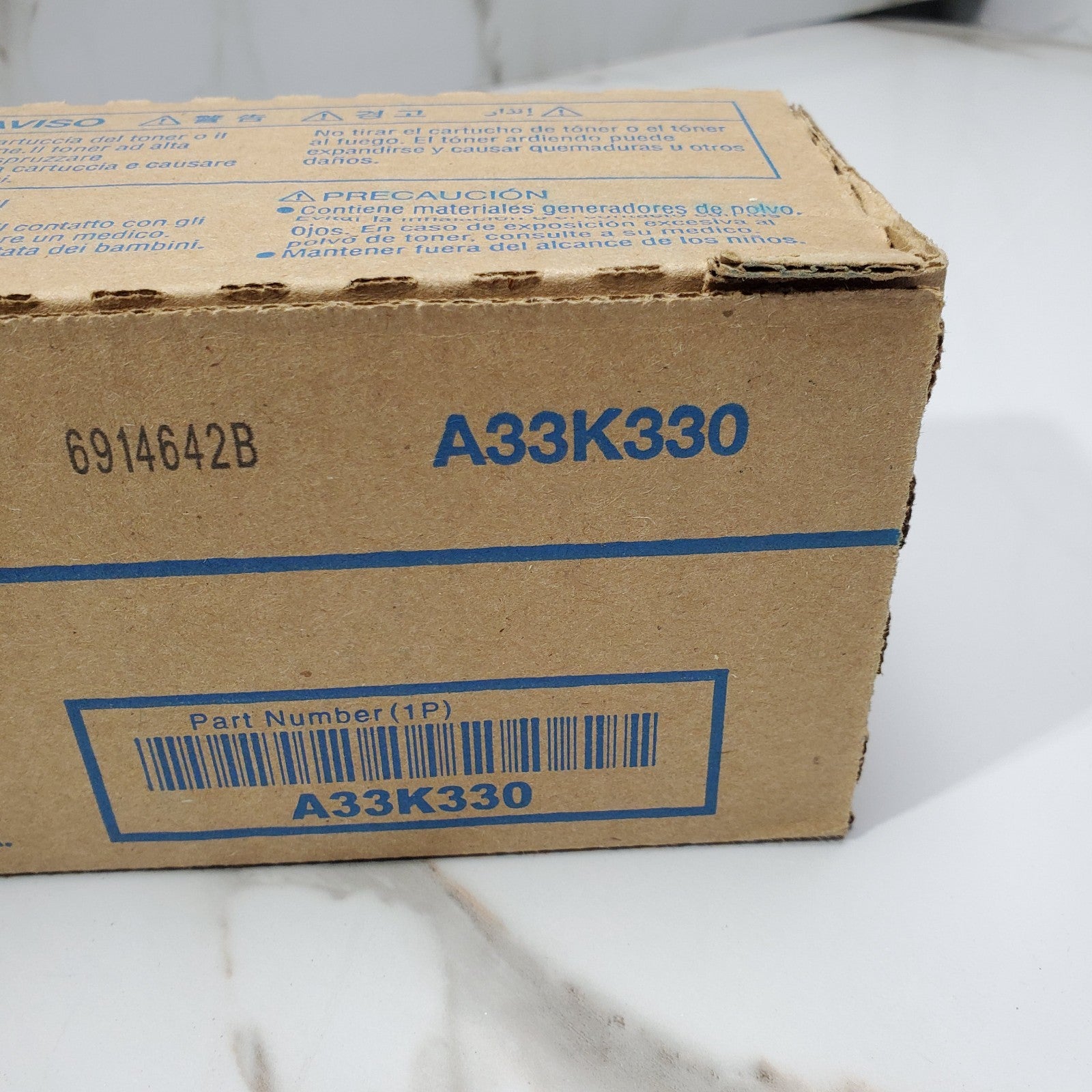 Genuine Konica Minolta BizHub C364, C284, C224, TN321M Magenta Toner A33K3302