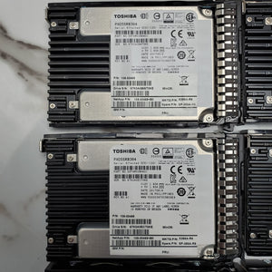 (Lot of 8) Toshiba SSD PX05SRB384 3.84TB SAS 12Gbps 2.5" Server *Read Desc*1